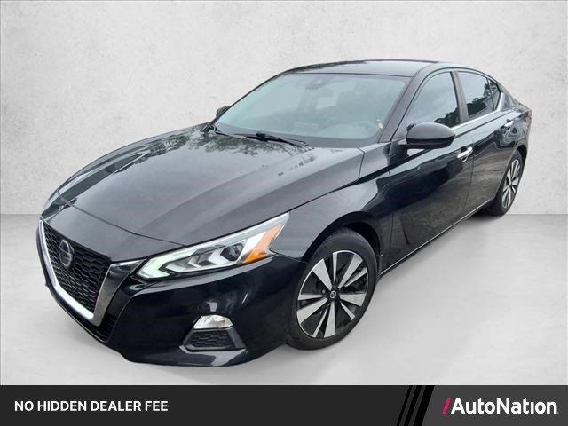 Super Black 2021 Nissan Altima Sedan Front-Wheel Drive Automatic
