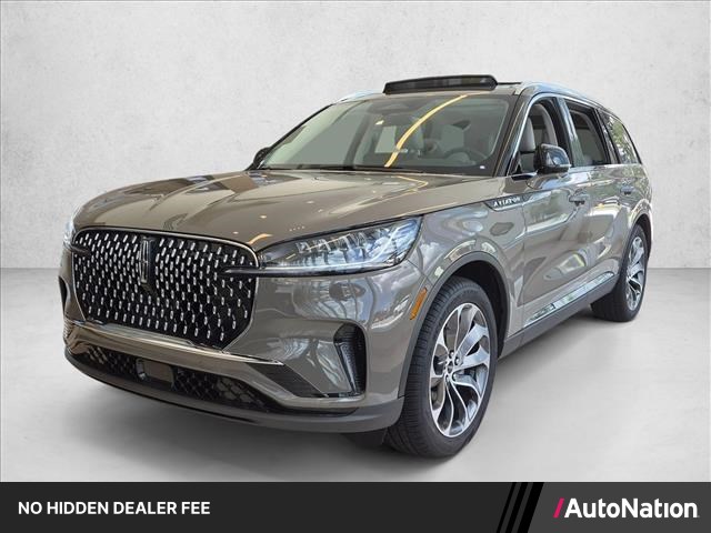 Harbor Gray Clearcoat 2026 Lincoln Aviator SUV / Crossover Rear-Wheel Drive Automatic