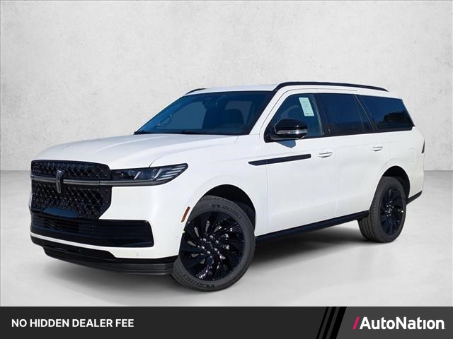 Pristine White Metallic Tri-Coat 2025 Lincoln Navigator SUV / Crossover Four-Wheel Drive Automatic