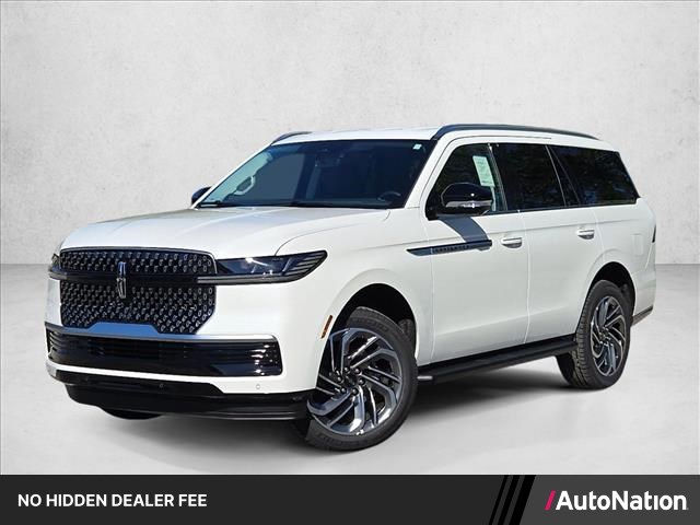 Pristine White Metallic Tri-Coat 2027 Lincoln Navigator SUV / Crossover Four-Wheel Drive Automatic
