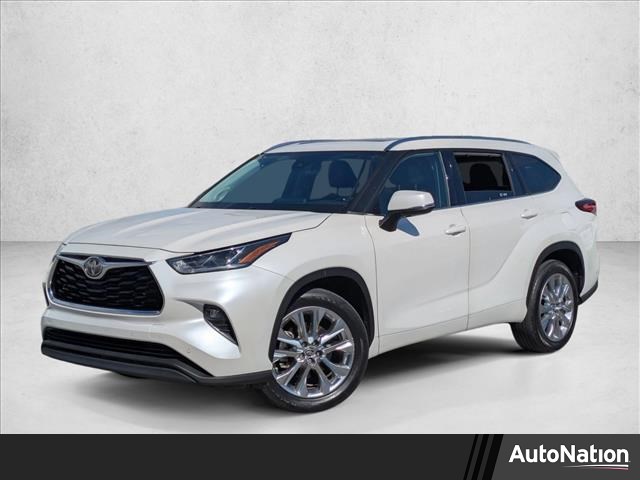 White (Blizzard Pearl) 2020 Toyota Highlander Limited FWD SUV / Crossover Front-Wheel Drive Automatic