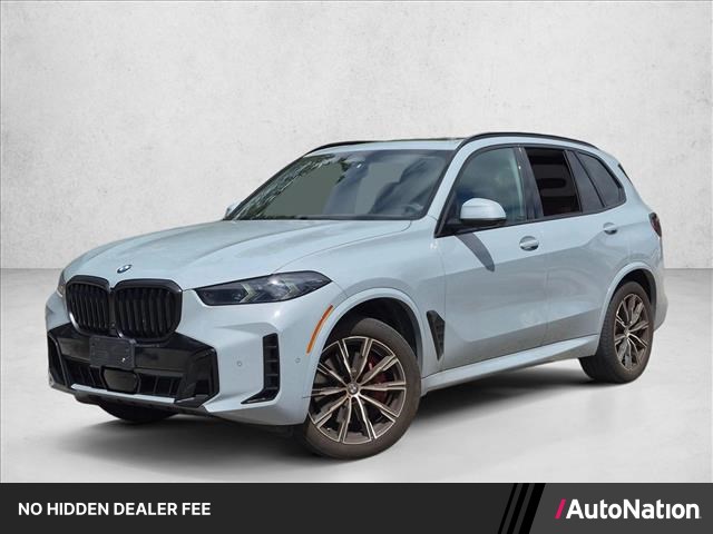 Gray (Brooklyn Grey Metallic) 2024 BMW X5 SUV / Crossover All-Wheel Drive Automatic