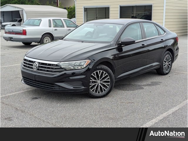 Black 2021 Volkswagen Jetta S FWD Sedan Front-Wheel Drive 8-Speed Automatic