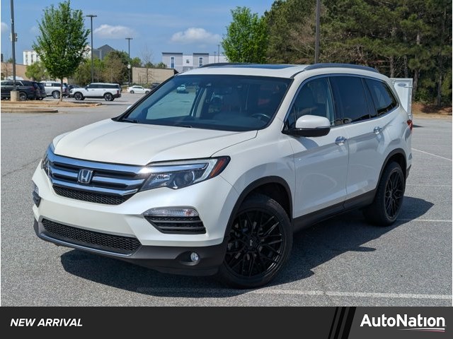 White Diamond Pearl 2016 Honda Pilot Touring SUV / Crossover Front-Wheel Drive Automatic