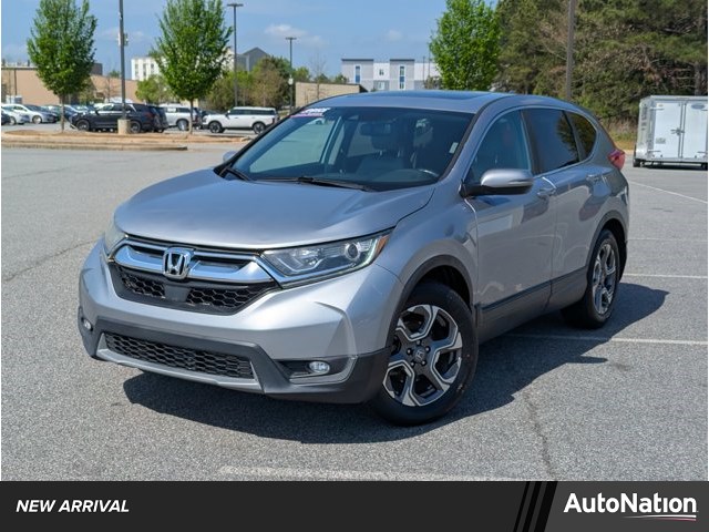 Lunar Silver Metallic 2018 Honda CR-V EX-L FWD SUV / Crossover Front-Wheel Drive Automatic