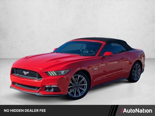 Race Red 2016 Ford Mustang Convertible Rear-Wheel Drive 6-Speed Automatic
