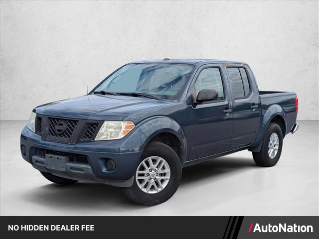 Arctic Blue Metallic 2015 Nissan Frontier SV Crew Cab Pickup Truck 4X2 Automatic