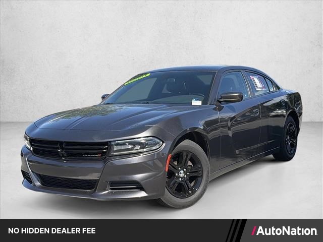 Gray (Granite Pearlcoat) 2019 Dodge Charger Sedan Rear-Wheel Drive 8-Speed Automatic