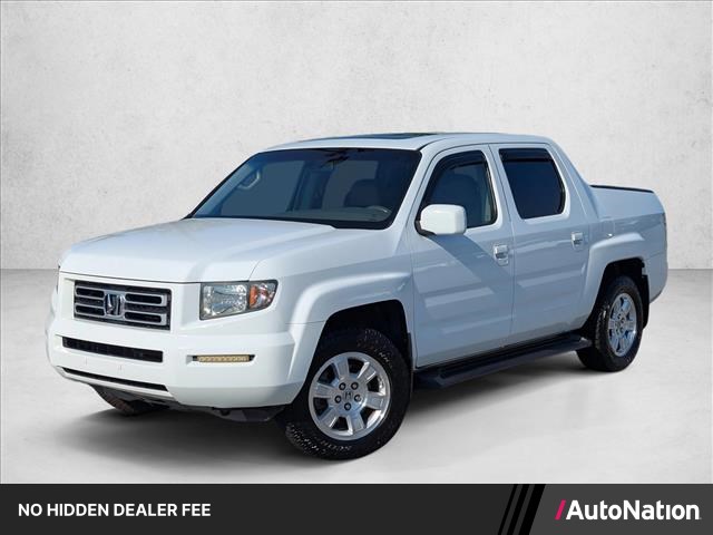 Taffeta White 2008 Honda Ridgeline Pickup Truck Four-Wheel Drive 5-Speed Automatic
