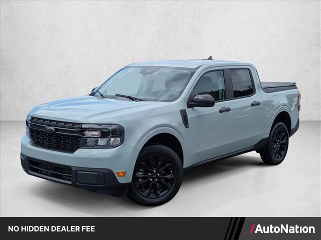 Cactus Gray 2024 Ford Maverick Pickup Truck Front-Wheel Drive 8-Speed Automatic