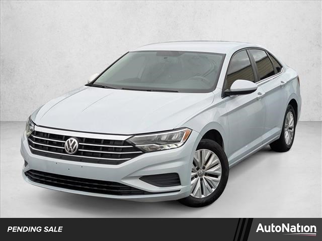 White Silver Metallic 2019 Volkswagen Jetta S FWD Sedan Front-Wheel Drive 8-Speed Automatic