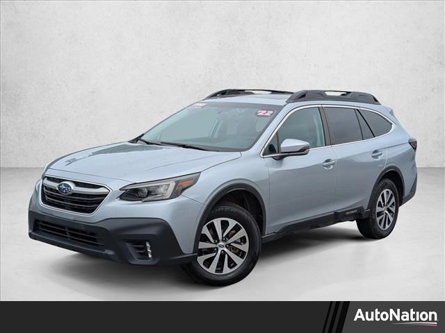 Silver/Gray 2022 Subaru Outback Premium AWD SUV / Crossover All-Wheel Drive Automatic