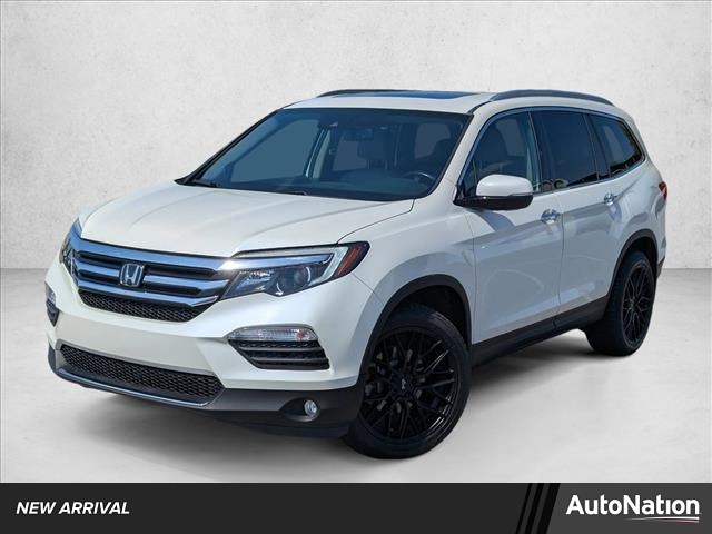 White Diamond Pearl 2016 Honda Pilot Touring SUV / Crossover Front-Wheel Drive Automatic