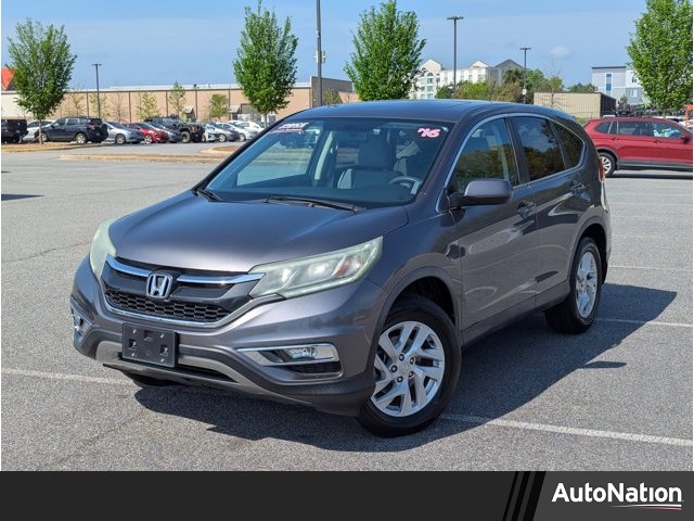 Gray (Modern Steel Metallic) 2016 Honda CR-V EX FWD SUV / Crossover Front-Wheel Drive Automatic