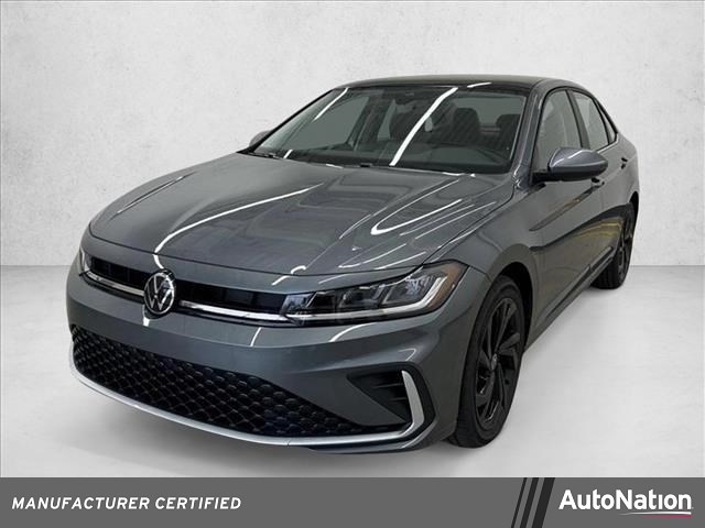 Platinum Gray Metallic 2025 Volkswagen Jetta S FWD Sedan Front-Wheel Drive 8-Speed Automatic