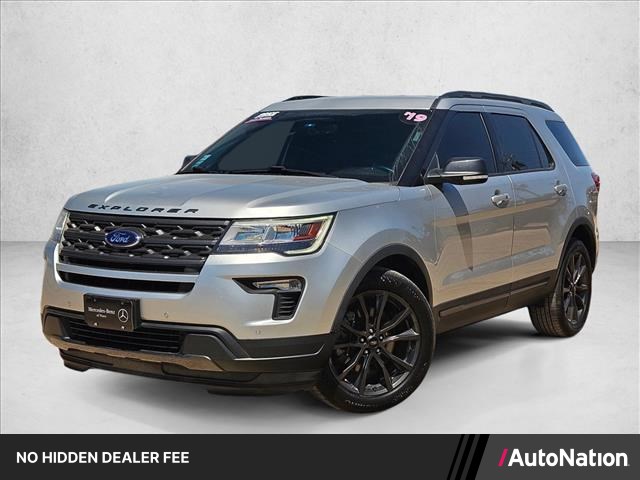 Ingot Silver Metallic 2019 Ford Explorer SUV / Crossover Front-Wheel Drive 6-Speed Automatic