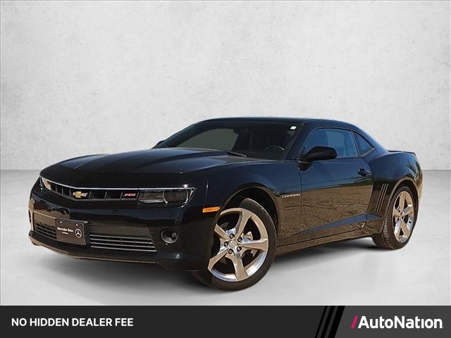 Black 2015 Chevrolet Camaro Coupe Rear-Wheel Drive 6-Speed Automatic