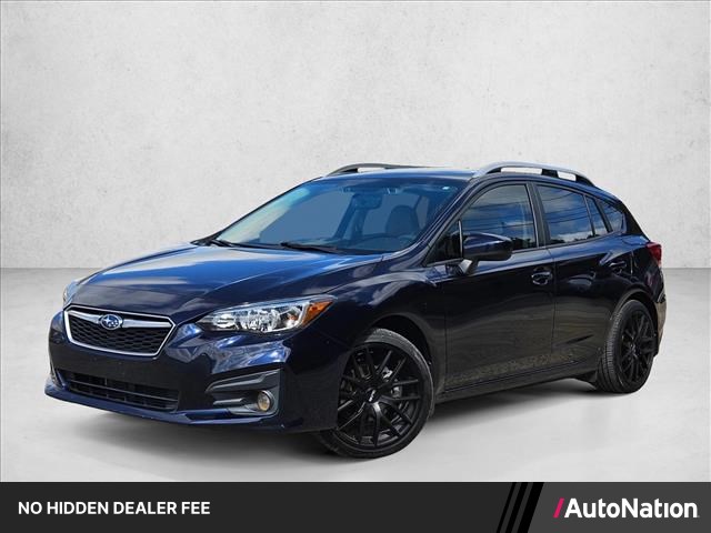 Dark Blue Pearl 2019 Subaru Impreza 2.0i Premium Hatchback AWD Hatchback All-Wheel Drive Automatic