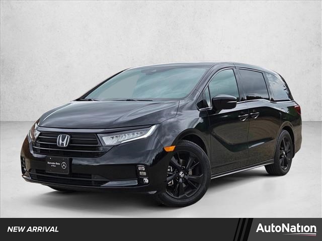 Black 2023 Honda Odyssey Sport FWD Minivan Front-Wheel Drive Automatic