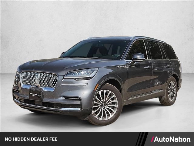 Asher Gray Metallic Clearcoat 2024 Lincoln Aviator SUV / Crossover Rear-Wheel Drive Automatic