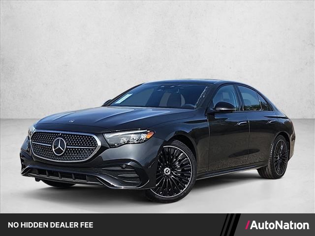 Gray (Graphite Grey Metallic) 2026 Mercedes-Benz E-Class Sedan Rear-Wheel Drive Automatic