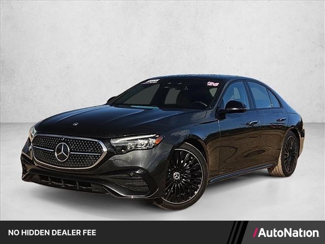 Gray (Graphite Grey Metallic) 2026 Mercedes-Benz E-Class Sedan Rear-Wheel Drive Automatic