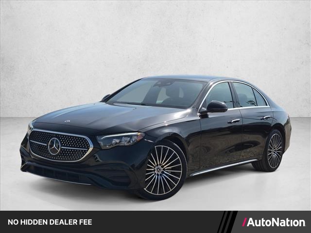Obsidian Black Metallic 2026 Mercedes-Benz E-Class Sedan Rear-Wheel Drive Automatic
