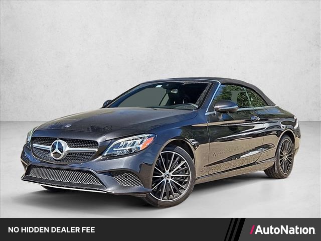 Gray (Graphite Grey Metallic) 2020 Mercedes-Benz C-Class Convertible Rear-Wheel Drive Automatic