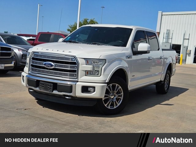 White Platinum Metallic Tri-Coat 2016 Ford F-150 Pickup Truck Four-Wheel Drive 6-Speed Automatic