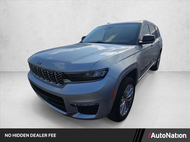 Silver Zynith 2021 Jeep Grand Cherokee L SUV / Crossover Four-Wheel Drive 8-Speed Automatic
