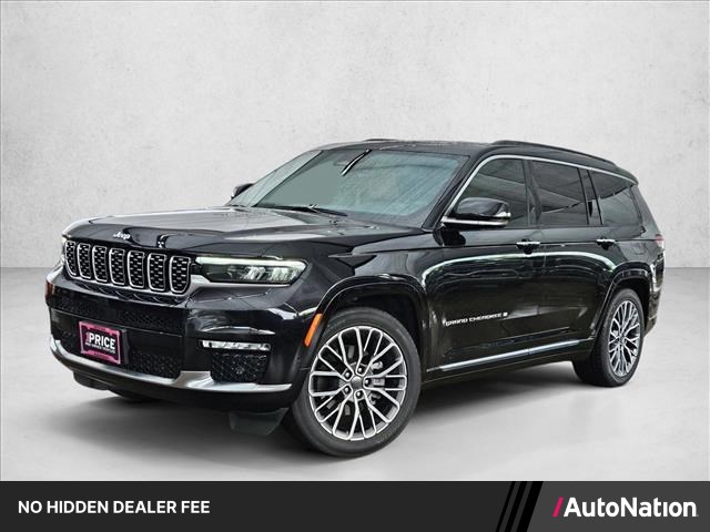 Diamond Black Crystal Pearlcoat 2025 Jeep Grand Cherokee L SUV / Crossover Four-Wheel Drive 8-Speed Automatic