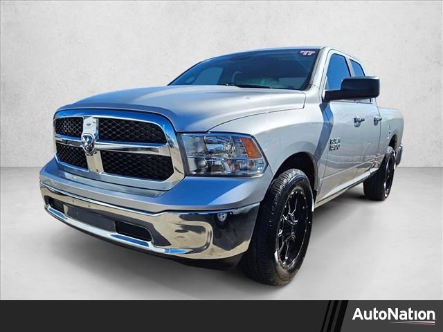 Bright Silver Metallic Clearcoat 2017 RAM 1500 SLT Quad Cab RWD Pickup Truck 4X2 8-Speed Automatic