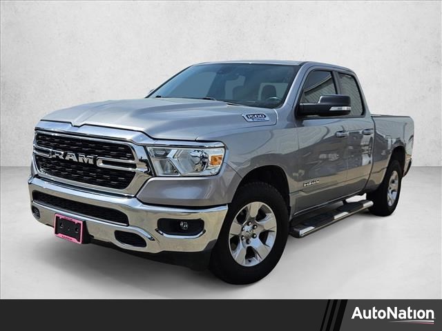 Billet Silver Metallic Clearcoat 2022 RAM 1500 Lone Star Quad Cab RWD Pickup Truck 4X2 8-Speed Automatic