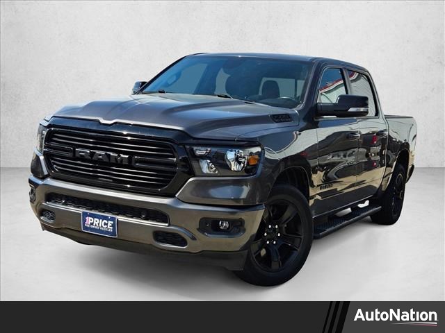 Gray (Granite Crystal Metallic Clearcoat) 2021 RAM 1500 Lone Star Crew Cab RWD Pickup Truck 4X2 8-Speed Automatic