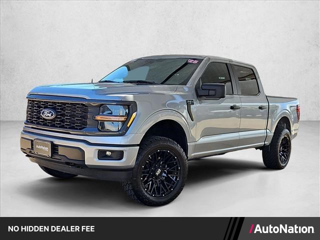 Iconic Silver Metallic 2025 Ford F-150 Pickup Truck Four-Wheel Drive Automatic