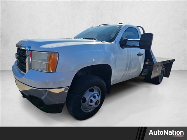 Summit White 2013 GMC Sierra 3500HD Work Truck LB Pickup Truck 4X2 6-Speed Automatic