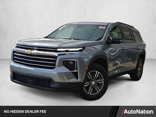 Sterling Gray Metallic 2024 Chevrolet Traverse SUV / Crossover Front-Wheel Drive 8-Speed Automatic