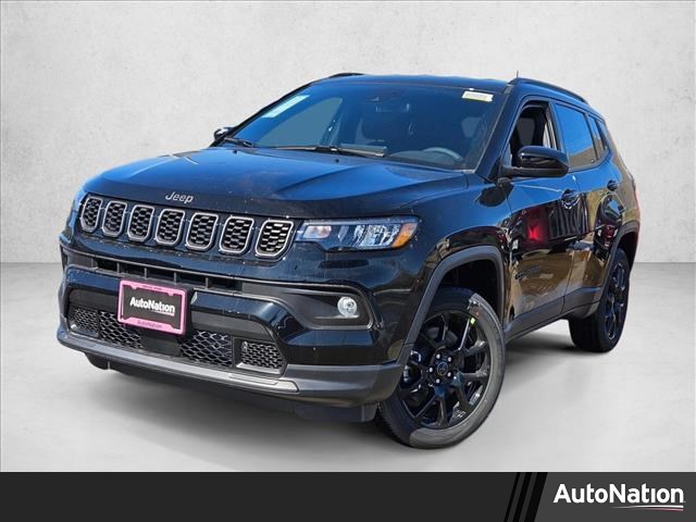 Diamond Black Crystal Pearlcoat 2026 Jeep Compass Latitude Altitude 4WD SUV / Crossover Four-Wheel Drive 8-Speed Automatic