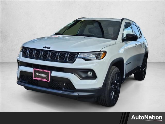 Bright White Clearcoat 2026 Jeep Compass Latitude Altitude 4WD SUV / Crossover Four-Wheel Drive 8-Speed Automatic
