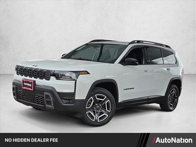 Bright White Clearcoat 2026 Jeep Cherokee Laredo 4WD SUV / Crossover Four-Wheel Drive Continuously Variable Transmission