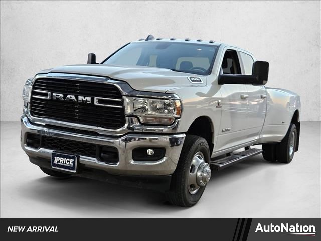Bright White Clearcoat 2020 RAM 3500 Lone Star Crew Cab LB DRW 4WD Pickup Truck Four-Wheel Drive 6-Speed Automatic