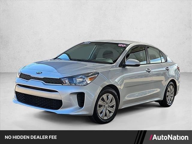 Silky Silver 2020 Kia Rio Sedan Front-Wheel Drive Automatic