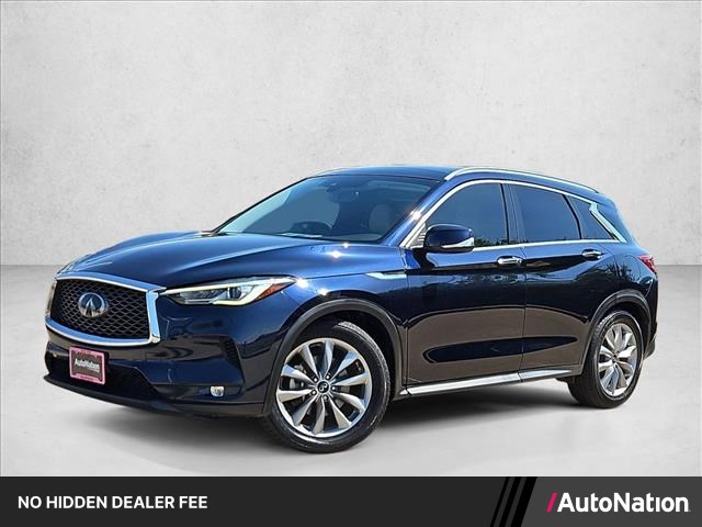 Hermosa Blue 2020 INFINITI QX50 SUV / Crossover Front-Wheel Drive Automatic