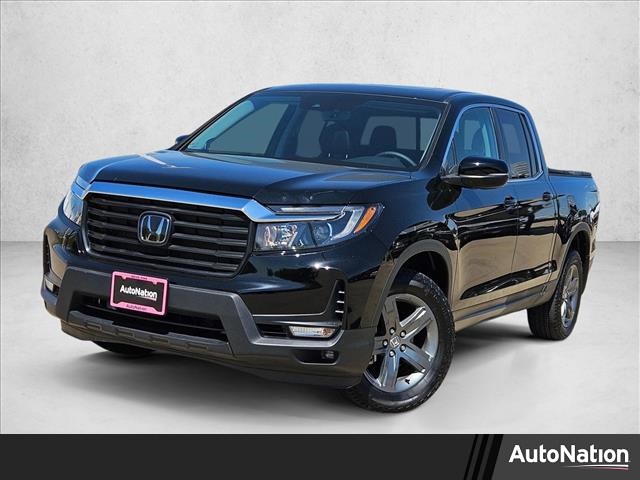 Crystal Black Pearl 2023 Honda Ridgeline RTL AWD Pickup Truck All-Wheel Drive Automatic