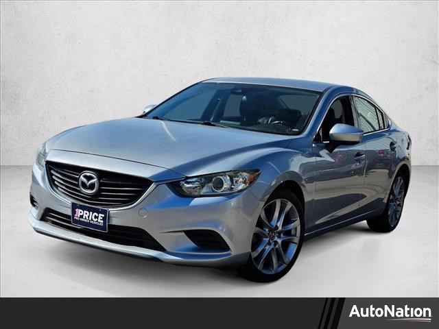 Sonic Silver Metallic 2017 Mazda MAZDA6 Touring Sedan FWD Sedan Front-Wheel Drive Automatic