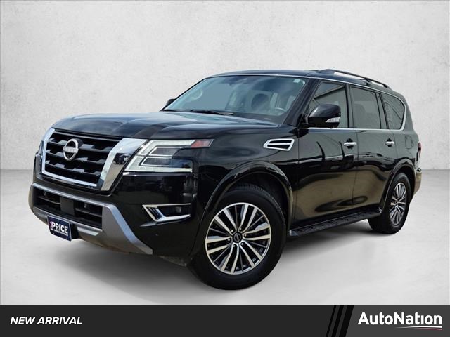 Super Black 2023 Nissan Armada SL RWD SUV / Crossover 4X2 Automatic