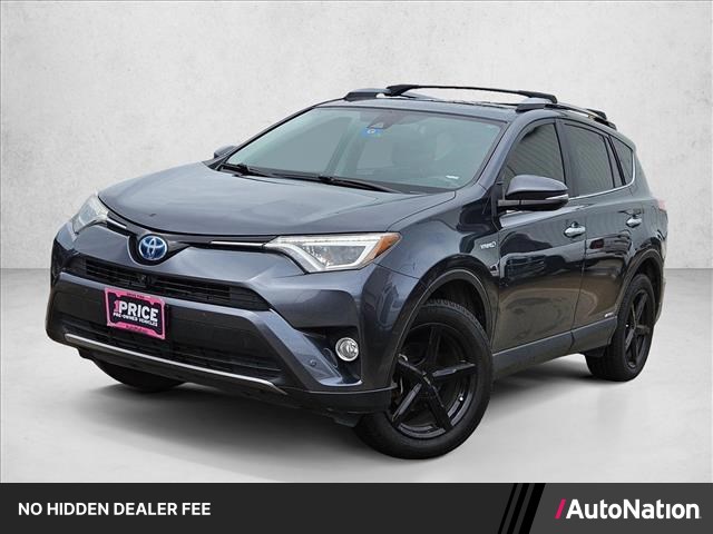 Magnetic Gray Metallic 2017 Toyota RAV4 Hybrid SUV / Crossover All-Wheel Drive Automatic