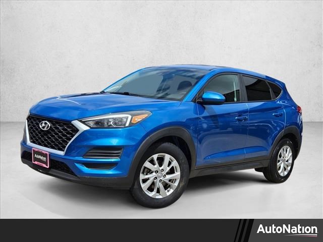 Teal (Aqua Blue) 2019 Hyundai Tucson SE FWD SUV / Crossover Front-Wheel Drive Automatic