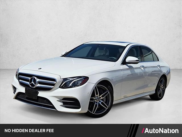 Designo Diamond White Metallic 2017 Mercedes-Benz E-Class Sedan Rear-Wheel Drive Automatic