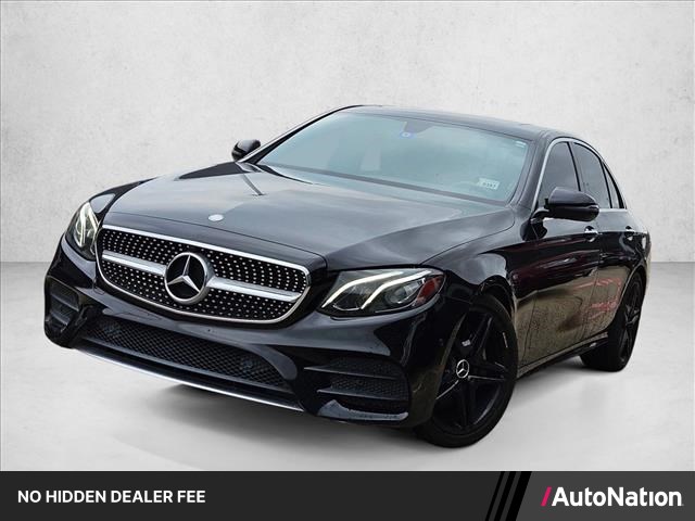 Black 2017 Mercedes-Benz E-Class Sedan All-Wheel Drive Automatic